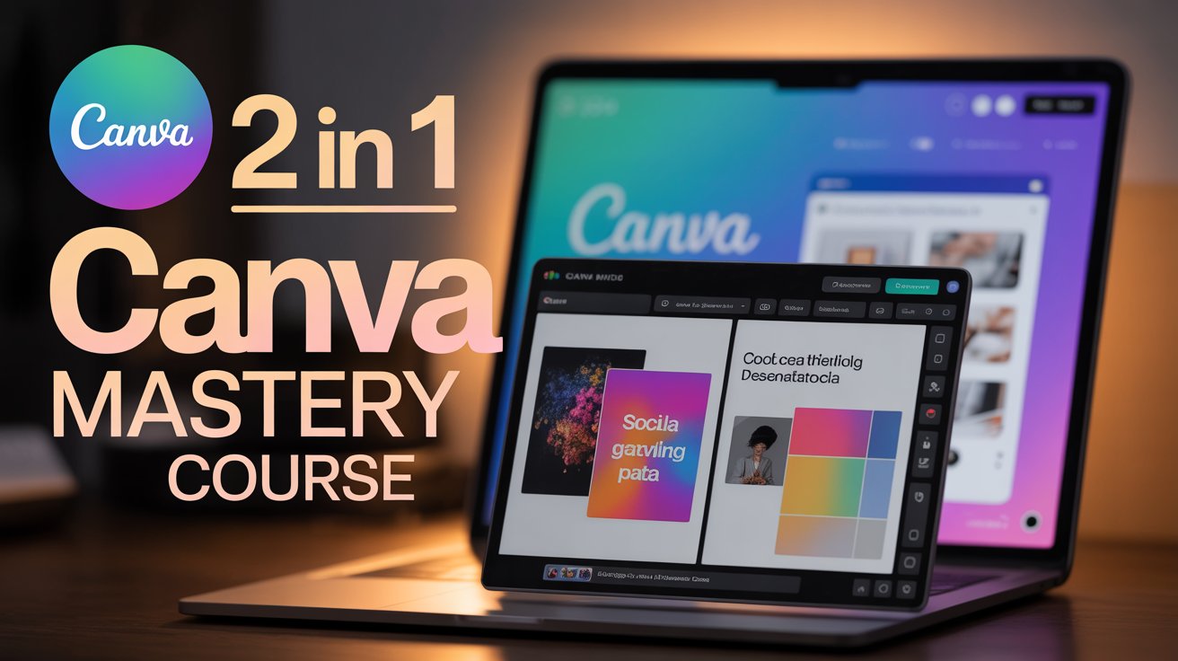 2 in 1 Canva Mastery Course